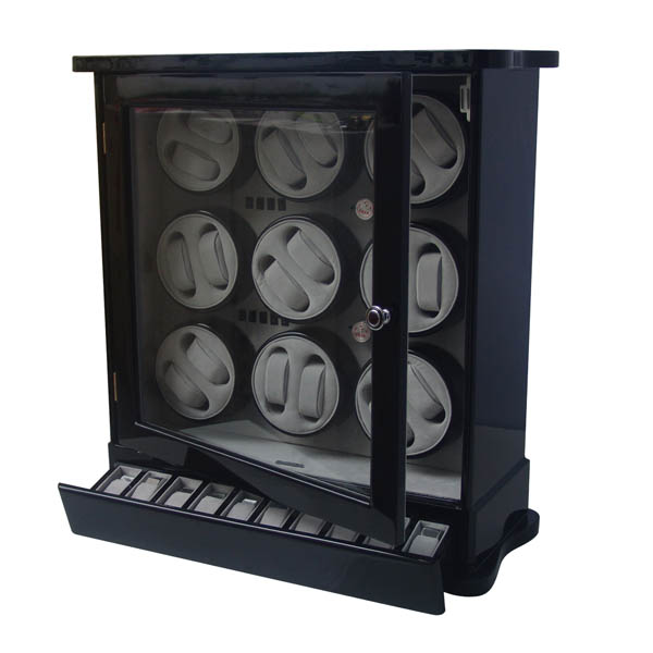 Owatchwinder 18 watch winder box 82109